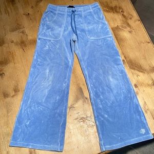 Gap stretch size 5-6 velour sweatpants drawstring